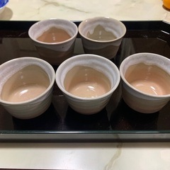 萩焼　湯呑み　栄光窯の画像