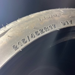 215/45R17 ミネルバ　中古タイヤの画像