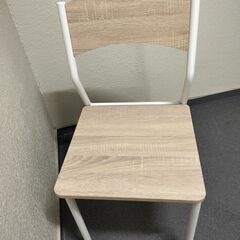 お洒落なダイニングチェア　椅子　木目調　状態良好の画像