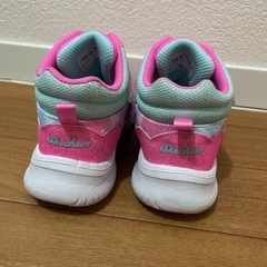 スケッチャーズ　15cm　光る靴　女の子　蝶々の画像