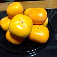 B品の柿　10個　引き取り限定　980円　比較的きれいです。の画像