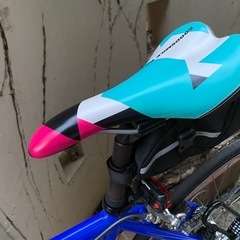 9s105 anchor カーボンエアロハンドル　ワイヤレスサイコン付きの画像