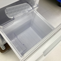 【安心1年間保証付き】SHARP　2ドア冷蔵庫　SJ-D15H-W　2020年製の画像