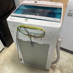 Haier 5.5kg簡易乾燥付き洗濯機 JW-C55A 2018年製 中古の画像