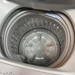 Haier 5.5kg簡易乾燥付き洗濯機 JW-C55A 2018年製 中古の画像