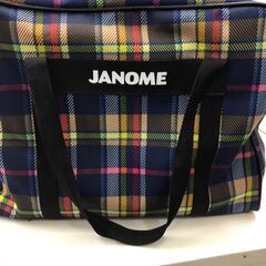 【ジャングルジャングル広陵店】家電　ミシン　ジャノメ　660型　専用バッグ付き　動作確認済の画像