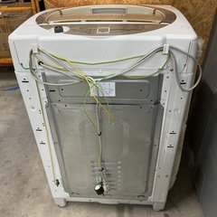 💚ファミリー向け🧑‍🧑‍🧒7.5kgTOSHIBA東芝2014年製AW-TS75D2M(N)洗濯機茶色•白の画像