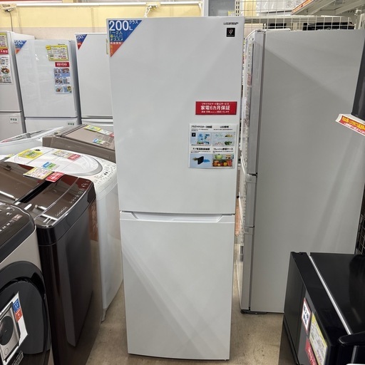 ?プラズマクラスター?SHARP/シャープ?230L冷蔵庫?2023年製?SJ-BD23K-W?スリム?ホワイト?7360