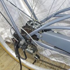 「中古」シティサイクル/27インチ/外装6段変速/オートライトの画像