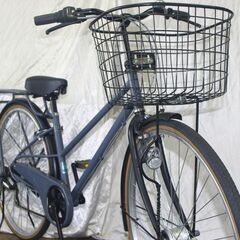「中古」シティサイクル/27インチ/外装6段変速/オートライトの画像