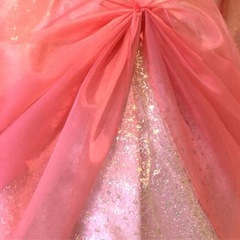 ドレスブラック　ピンク　ドレスの画像