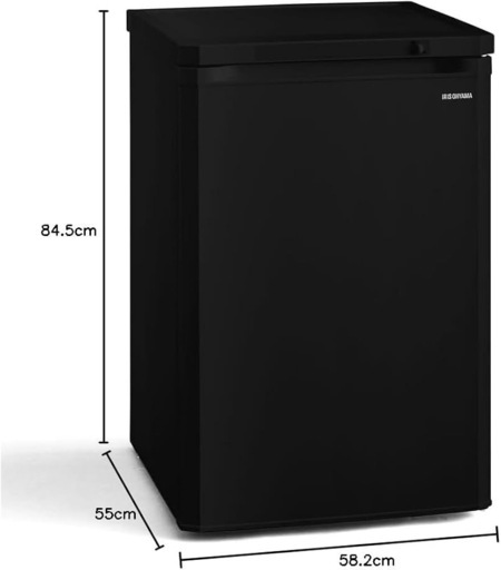 【引取済】【期間限定】【アイリスオーヤマ】冷凍庫 85L 小型 美品 2023年製
