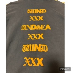 ✨レア✨GODSELECTION XXX × WIND AND SEA パーカーの画像