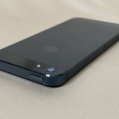 【美品】Apple iPhone5 16GB ブラック（MD297J/A）Softbank ソフトバンクの画像