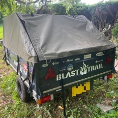 値下げ（応相談）BLAST TRAIL トレーラー 防水カバー付き