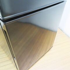 京都市内方面配達設置無料 ニトリ 2ドア冷蔵庫 140L 2024年製 NTR-140BK ノンフロンタイプ KL01の画像