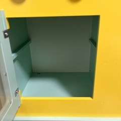 木製ままごとキッチンの画像