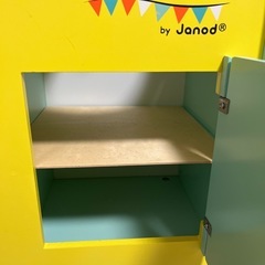 木製ままごとキッチンの画像