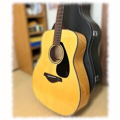 【トップ単板】YAMAHA FG-750S（純正ハードケース付属）の画像