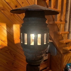 アジアン灯篭ランプの画像