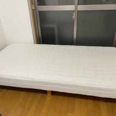 	 [山善] 脚付きマットレス(シングル) 硬めタイプの画像