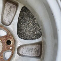 ☆スバル純正／１４インチアルミホイールの画像