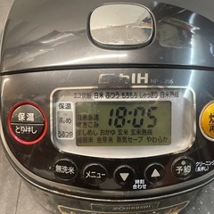 【中古】象印IHジャー　炊飯器　3合炊き【IK41】の画像