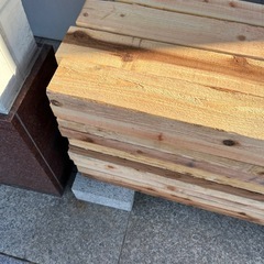 角材　約40×80×900 40本セットの画像