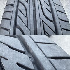 タ4 タントカスタムRS LA600S 純正ホイール 165/55R15 2024年 9部山 まぁまぁキレイの画像