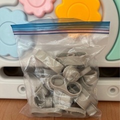 【美品】dear BABY ベビーサークル グレー&ホワイト
の画像