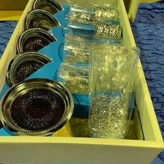 アモーレ　セット　グラス　ホルダー　コースターの画像