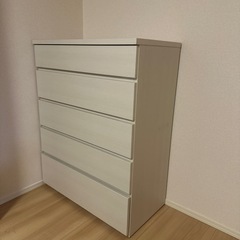 ニトリ　　ハイチェスト　タンスの画像