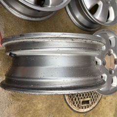 スバル サンバー ディアス 純正アルミホイールセットの画像