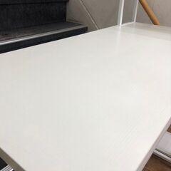 パソコンデスク デスク PCデスク 白 ラック🚚自社配送時💳代引き可🚚(現金、クレジット、スマホ決済対応)の画像