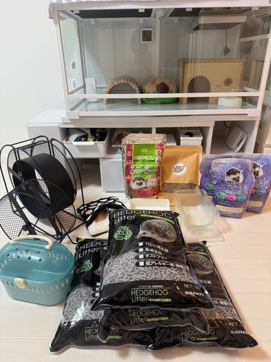 ハリネズミ飼育セット