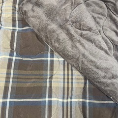 ⭐️こたつ⭐️布団付き、天板リバーシブル白木目と木目調、正方形75cmの画像