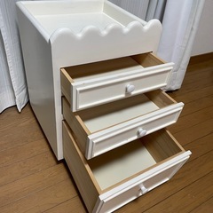 デスクワゴン（袖机）キャスター付きの画像