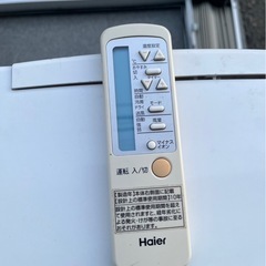 【動確済み】2018年 Haier ハイアール ルームエアコン JA-16S ウインドウ形冷房専用 単相 100V 6畳〜7畳 窓用エアコン ウインドエアコンの画像
