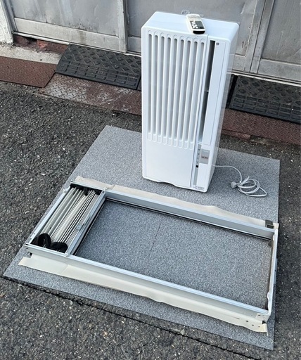 【動確済み】2018年 Haier ハイアール ルームエアコン JA-16S ウインドウ形冷房専用 単相 100V 6畳〜7畳 窓用エアコン ウインドエアコン