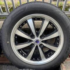 バリ山7部！165/65R15 ブリヂストン 21年製 ブリザックVRX3 スタッドレスタイヤ 4本 & STEINER 4穴 アルミホイール 15×5.0J 100 45の画像