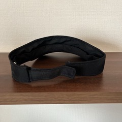 サンバイザー　黒の画像