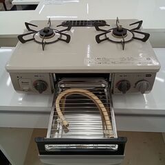 リユースのサカイ栃木店★ジモティ割あり★ Rinnai 都市ガステーブル RTE340BEL  22年製 動作確認／クリーニング済み TC11528の画像