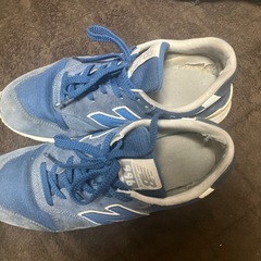 【状態C】【交渉可】27.5　New Balance 996 ネイビー スニーカーの画像