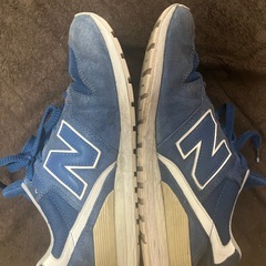 【状態C】【交渉可】27.5　New Balance 996 ネイビー スニーカーの画像