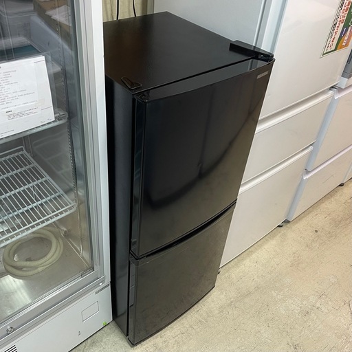 IRIS OHYAMA 142L2ドア冷蔵庫 IRSD-14A-B 2024年製 中古