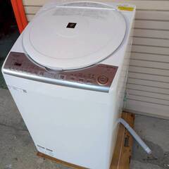 2019年製 SHARP 8Kg洗濯機　中古品の画像