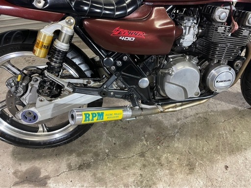 カワサキ ゼファー400 実動　ETC付　低走行9000キロ　車体　オーリンズサスペンション付　Z2仕様　始動動画有り　タイヤバリ山