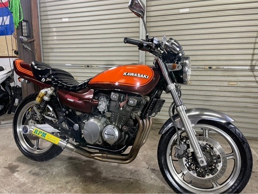 カワサキ ゼファー400 実動　ETC付　低走行9000キロ　車体　オーリンズサスペンション付　Z2仕様　始動動画有り　タイヤバリ山