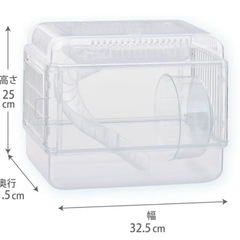 ハムスターケージ　クリアフロント30
の画像
