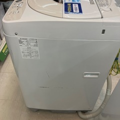 【トレファクマーケット千葉おゆみ野店】ご来店いただける方限定！SHARPの全自動洗濯機のご紹介です！の画像